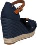 Tommy Hilfiger NU 21% KORTING: highheel sandaaltjes BASIC OPENED TOE HIGH WEDGE met een stijlvol logoborduursel - Thumbnail 8