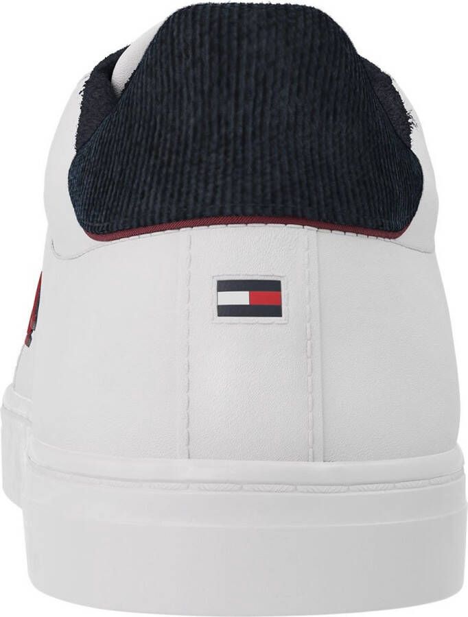 Tommy Hilfiger Core Vulc Varsity Monogram Sneakers Wit Man