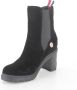 Tommy Hilfiger Hoge hakken buiten schoenen Strike Mid Cut Black Dames - Thumbnail 9