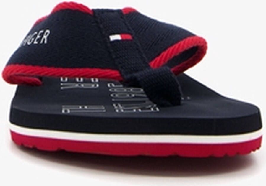 Tommy Hilfiger heren teenslippers zwart rood