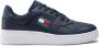 Tommy Hilfiger Retro Basket leren heren sneakers Blauw Uitneembare zool - Thumbnail 24