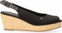 Tommy Hilfiger Sleehaksandaaltjes ICONIC ELENA SLING BACK WEDGE zomerschoen sandaal keilhak met verstelbare gesp - Thumbnail 23