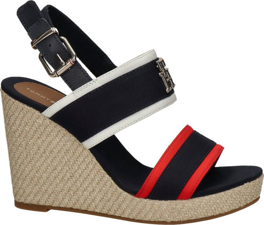 Tommy Hilfiger Sport Tommy Hilfiger Feminine Wedge dames sleehak Blauw