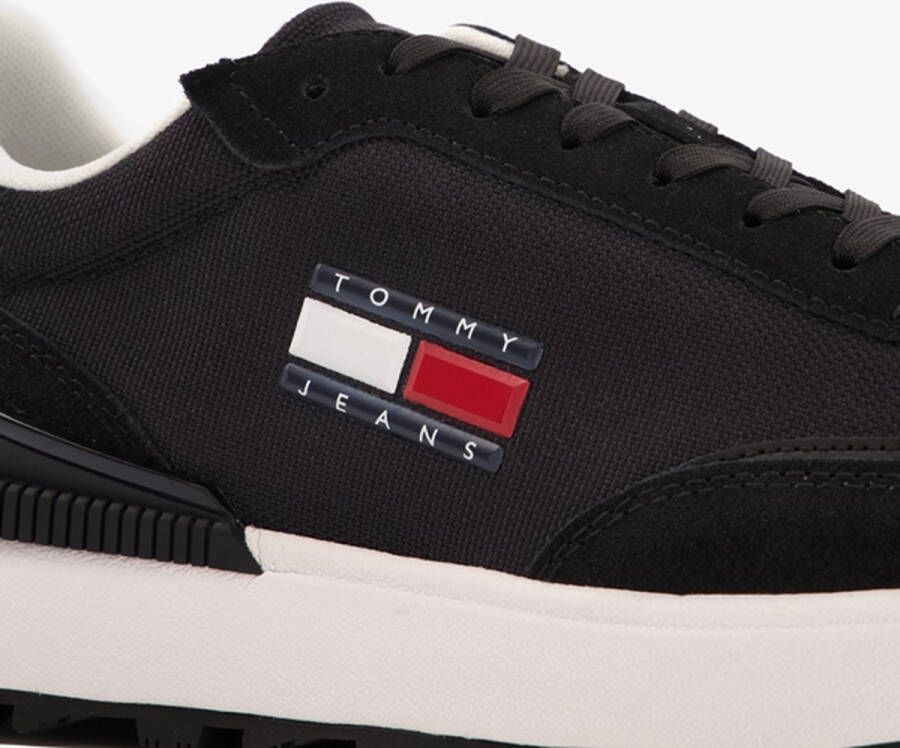 Tommy Hilfiger Technical Evolve heren sneakers Zwart Maat Uitneembare zool44