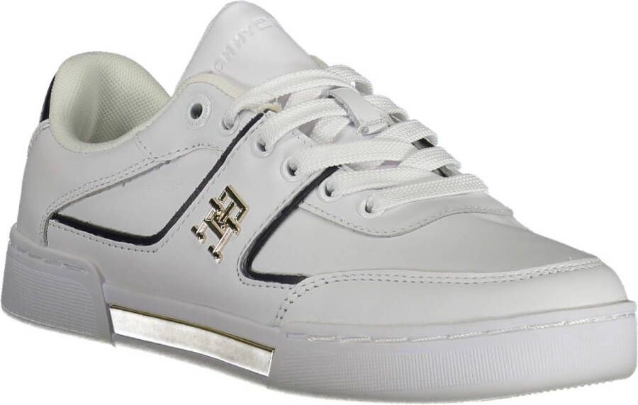 Tommy Hilfiger Witte polyester sneaker