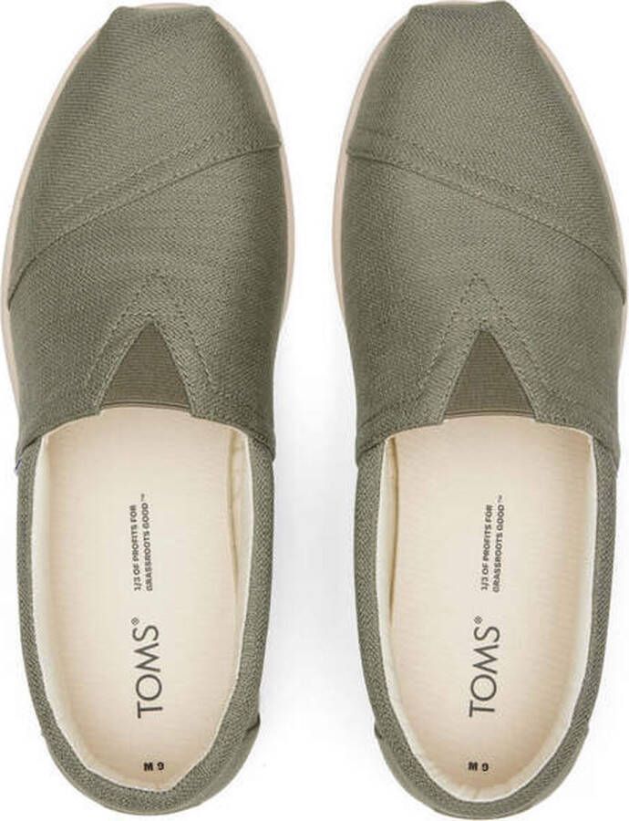 TOMS Espadrilles Green Heren