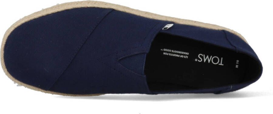 TOMS Alp Rope 2.0 Instappers Heren Blauw