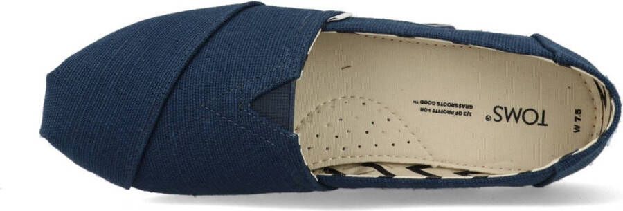 TOMS Alpargata 10017718 Blauw