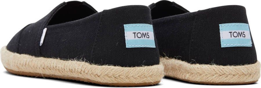 TOMS Alpargata dames espadrille Zwart