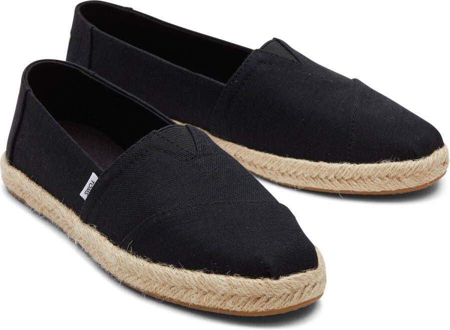 TOMS Alpargata dames espadrille Zwart