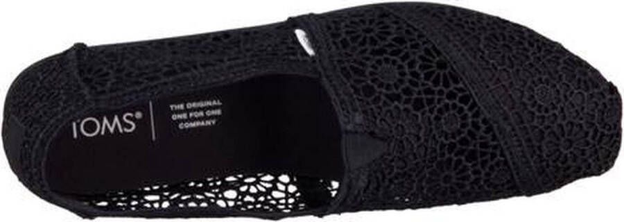 TOMS Alpargata Dames Espadrilles Black