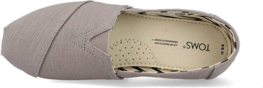 TOMS Alpargata dames instapper Taupe