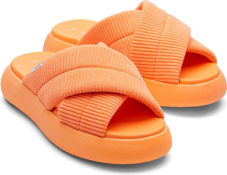 TOMS Alpargata Mallow Crossover Dames Slippers Orange