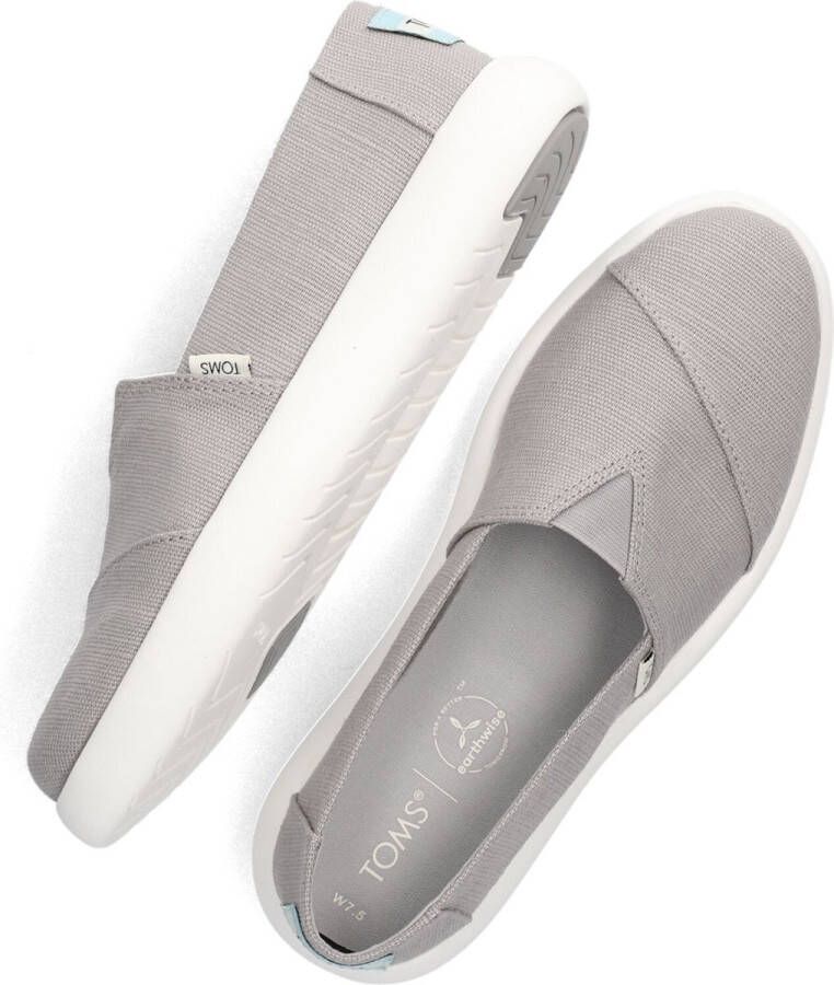 TOMS Alpargata Mallow Instappers Dames Grijs