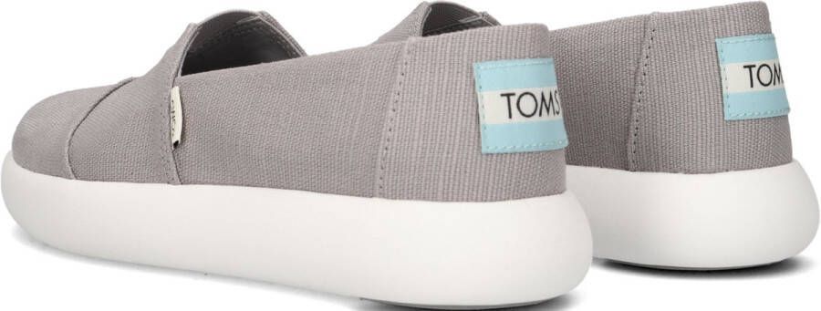 TOMS Alpargata Mallow Instappers Dames Grijs