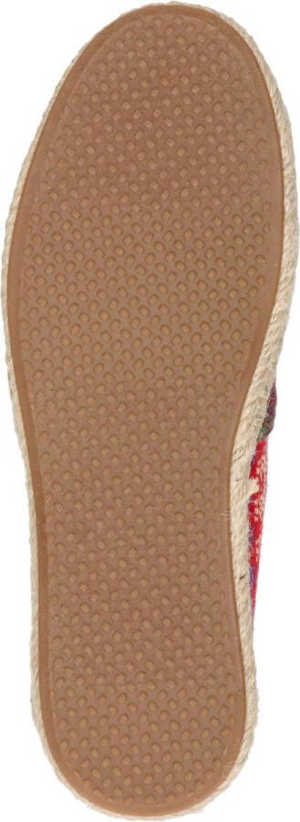 TOMS Alpargata Rope dames espadrille Rood multi