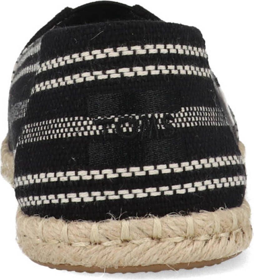 TOMS Alpargata Rope Dames Espadrilles Black