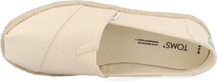 TOMS Alpargata Rope Espadrilles Dames Beige