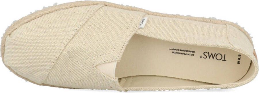 Toms Espadrille Alpargata Rope 10019907 Beige - Foto 8