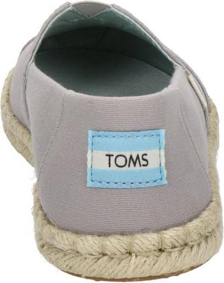 TOMS Alpargata Rope Plant Dye Dames Espadrille Grey