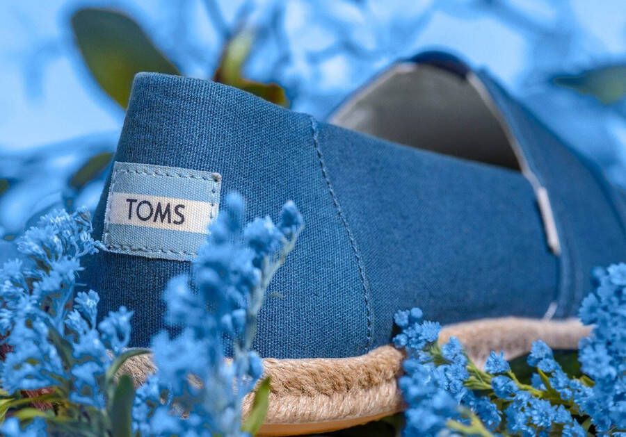 TOMS Alpargata Rope Plant Dye Dames Espadrille Indigo