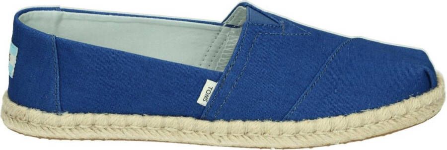 TOMS Alpargata Rope Plant Dye Dames Espadrille Indigo