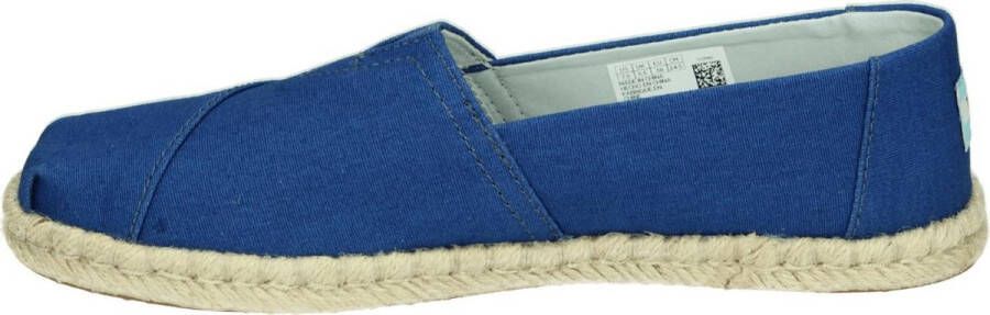 TOMS Alpargata Rope Plant Dye Dames Espadrille Indigo