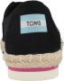 TOMS Alpargate Platform Rope dames espadrille Zwart - Thumbnail 12