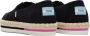 TOMS Alpargate Platform Rope dames espadrille Zwart - Thumbnail 6