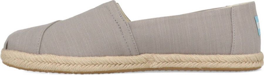 TOMS Dames Alpargata Loafers Grijs