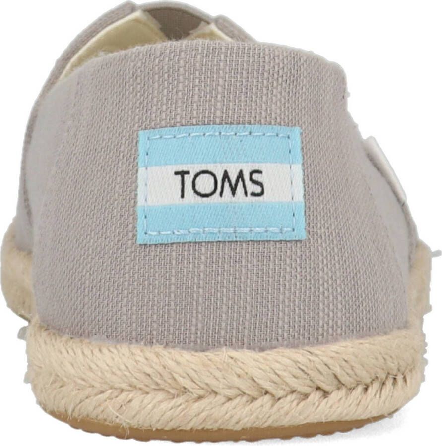 TOMS Dames Alpargata Loafers Grijs