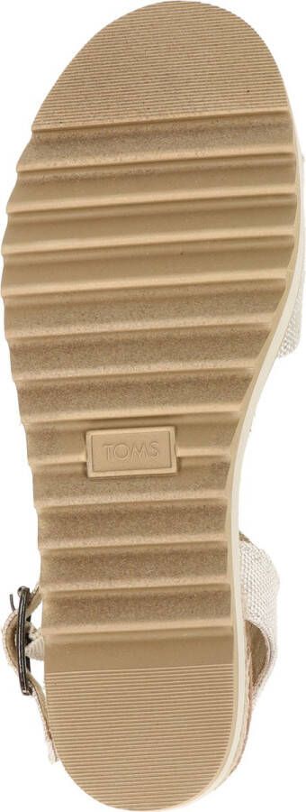 TOMS Diana Sandalen Met Sleehak Dames Beige