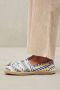 TOMS Espadrilles Female Instappers Damesschoenen Canvas Alpargata rope pr Blauw wit - Thumbnail 4