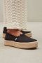 TOMS Espadrilles Female Instappers Damesschoenen Canvas Valencia Zwart - Thumbnail 6