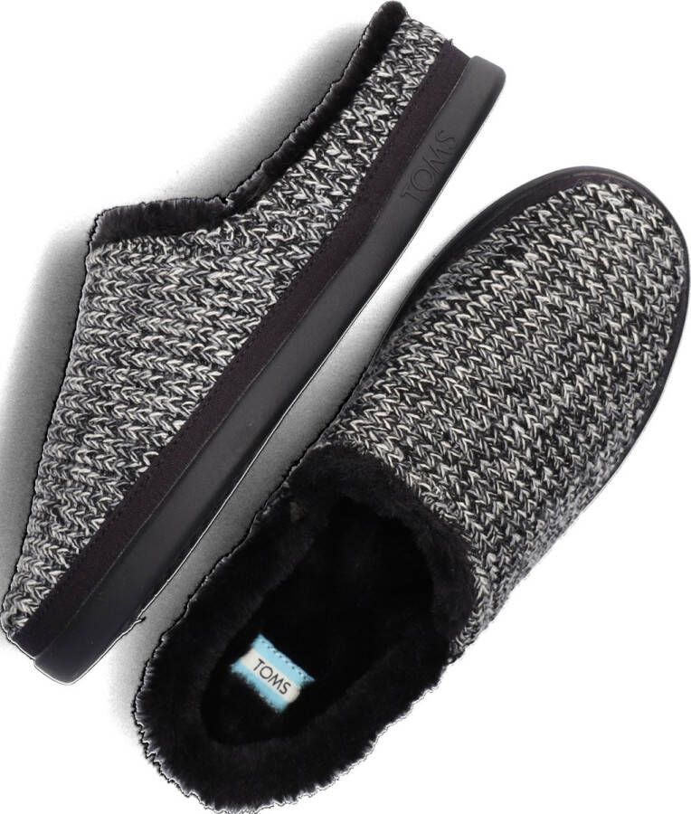 TOMS Sage Pantoffels Sloffen Dames Zwart