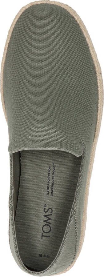 TOMS Santiago grey Grijs Katoen Espadrilles Heren - Foto 13