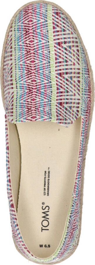 TOMS Santiago W dames espadrille Multi