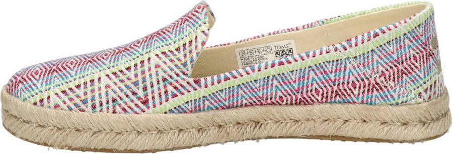 TOMS Santiago W dames espadrille Multi