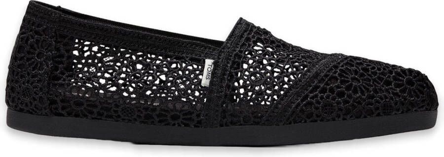 TOMS Schoenen Zwart Alpargata loafers zwart