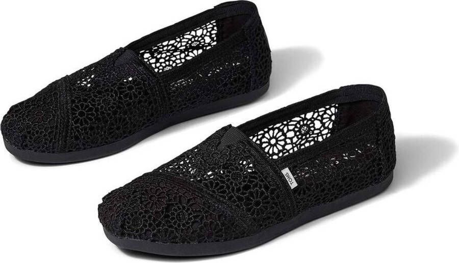 TOMS Schoenen Zwart Alpargata loafers zwart