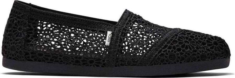 TOMS Schoenen Zwart Alpargata loafers zwart