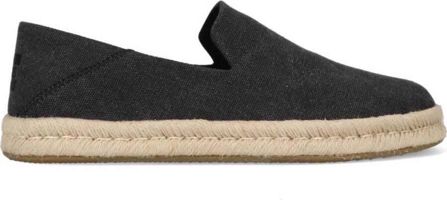 TOMS Schoenen Zwart Santiago loafers zwart