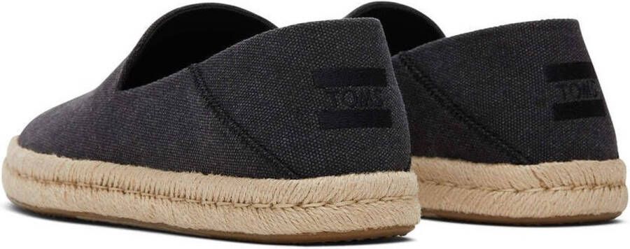 TOMS Schoenen Zwart Santiago loafers zwart