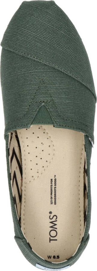 TOMS Shoes ALPARGATA Instappers Groen