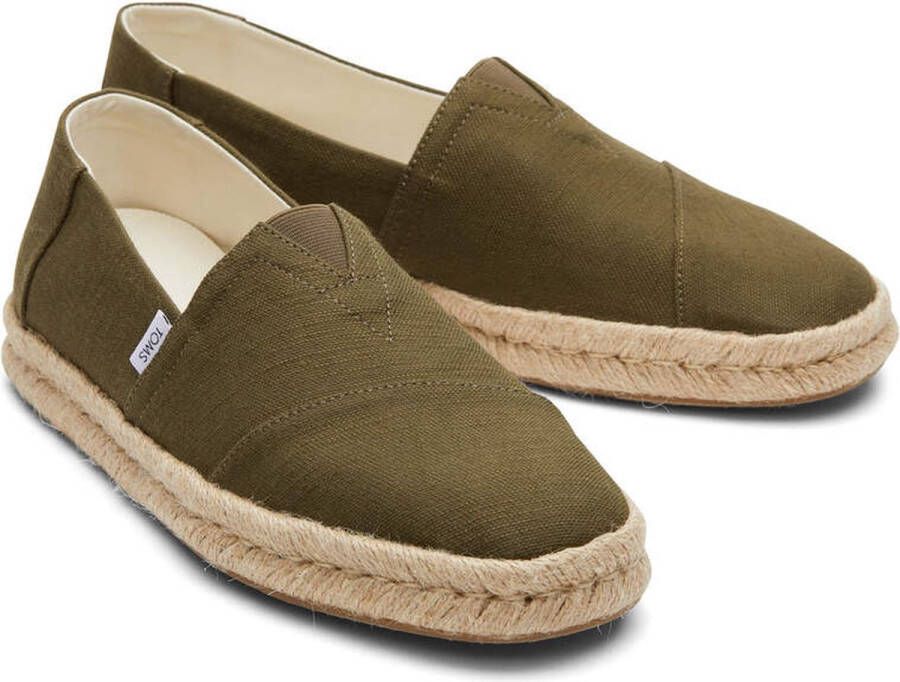 TOMS Shoes ALPARGATA ROPE 2.0 Instappers Groen