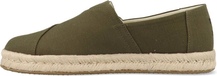 TOMS Shoes ALPARGATA ROPE 2.0 Instappers Groen