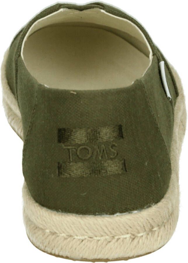 TOMS Shoes ALPARGATA ROPE 2.0 Instappers Groen