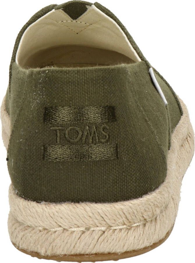 TOMS Shoes ALPARGATA ROPE 2.0 Instappers Groen