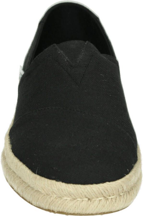 TOMS Shoes ALPARGATA ROPE 2.0 Volwassenen Instappers Zwart