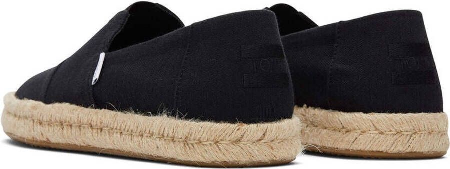 TOMS Shoes ALPARGATA ROPE 2.0 Volwassenen Instappers Zwart